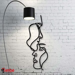Metalen wanddecoratie